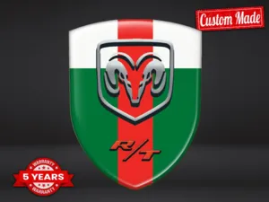 Dodge Adesivi Paraurti Artigianali Resistenti Tuning Sobri